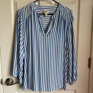 St. John's Bay Striped Blouse